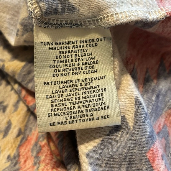 Denim & Supply Ralph Lauren Aztec Western Sleeveless Tank Maxi Dress Size S - Picture 5 of 6